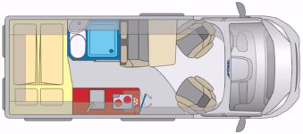 Le nouveau Pössl Trenta 600 (5,99 m) est disponible sur Citroën Jumper et Fiat Ducato