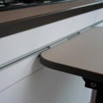 Bürstner Copa : élégante intégration du rail de table