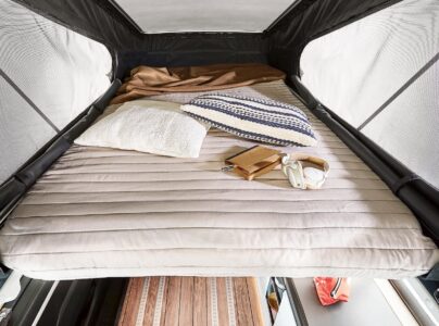 Sommier et matelas Froli de 115 cm de large.