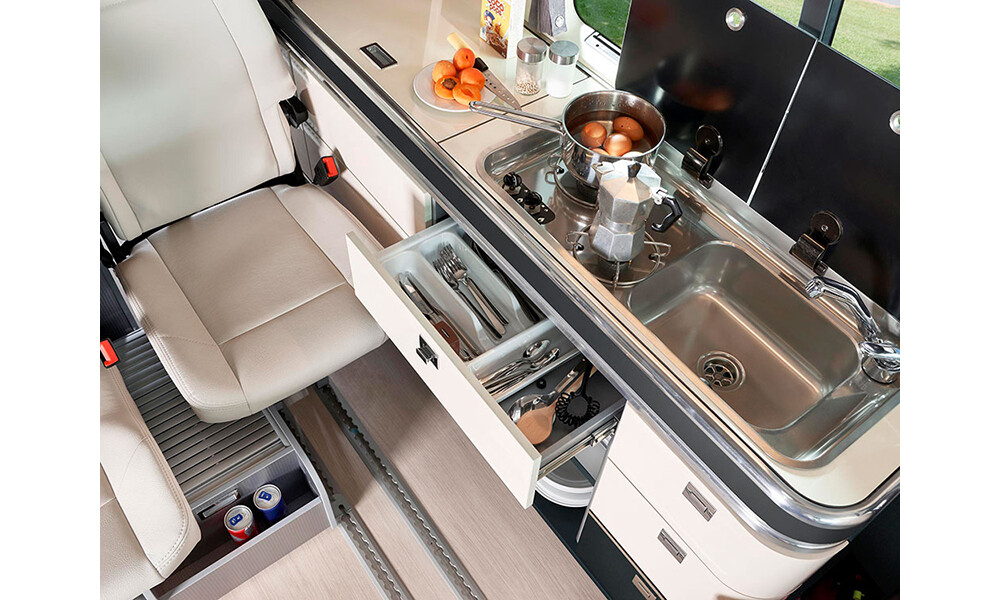 Westfalia Kepler Six sur Volkswagen T6.1 – 5,30 m