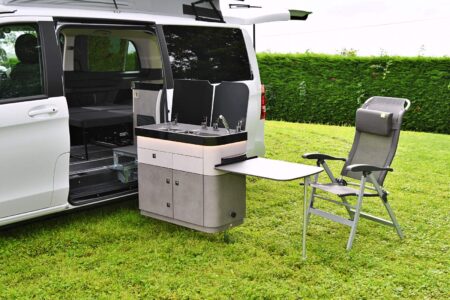 Un Mercedes ultra-modulable taillé pour le camping
