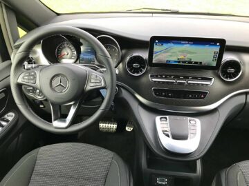 Au volant du Vanstar, la boite auto 9G-Tronic est de série