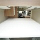 Grand couchage transversal de 195 x 153 cm