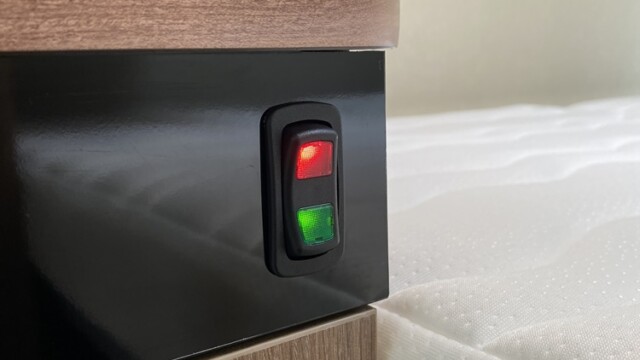 Verrouillage centralisé des tiroirs.