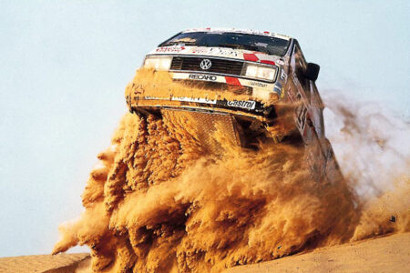 Le Syncro sait même voler ! © Volkswagen