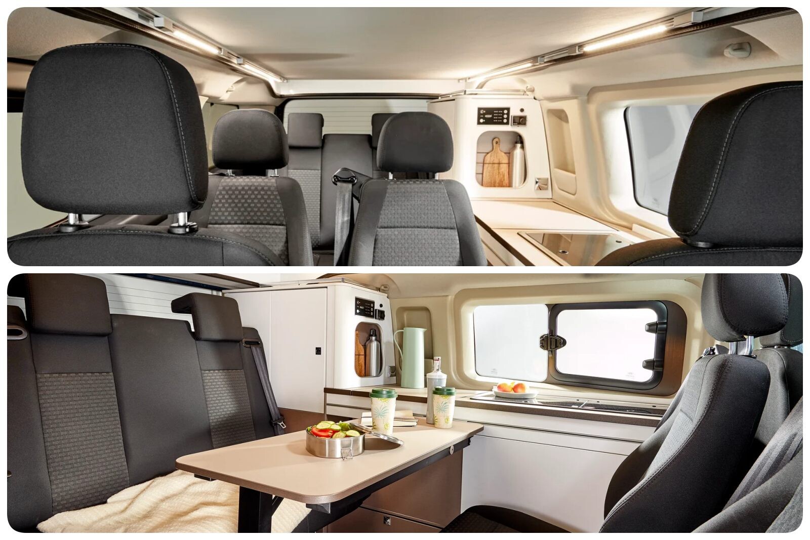 Bürstner Copa (4,97 m) intérieur du van Copa Bürstner sur Ford