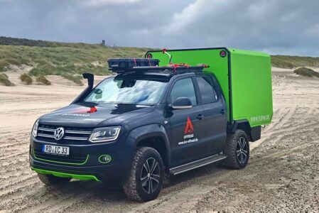 Le Flip90 monté sur un Volkswagen Amarok
