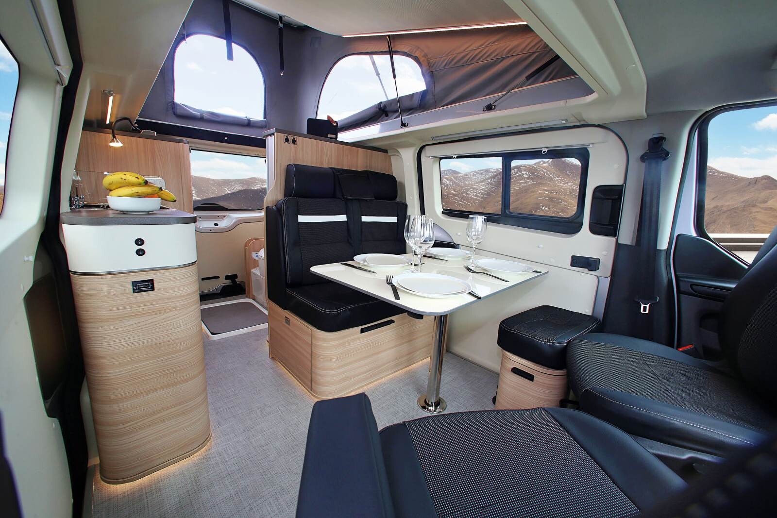 Stylevan Emotion Belize (5,34 m) aménagement stylevan Belize