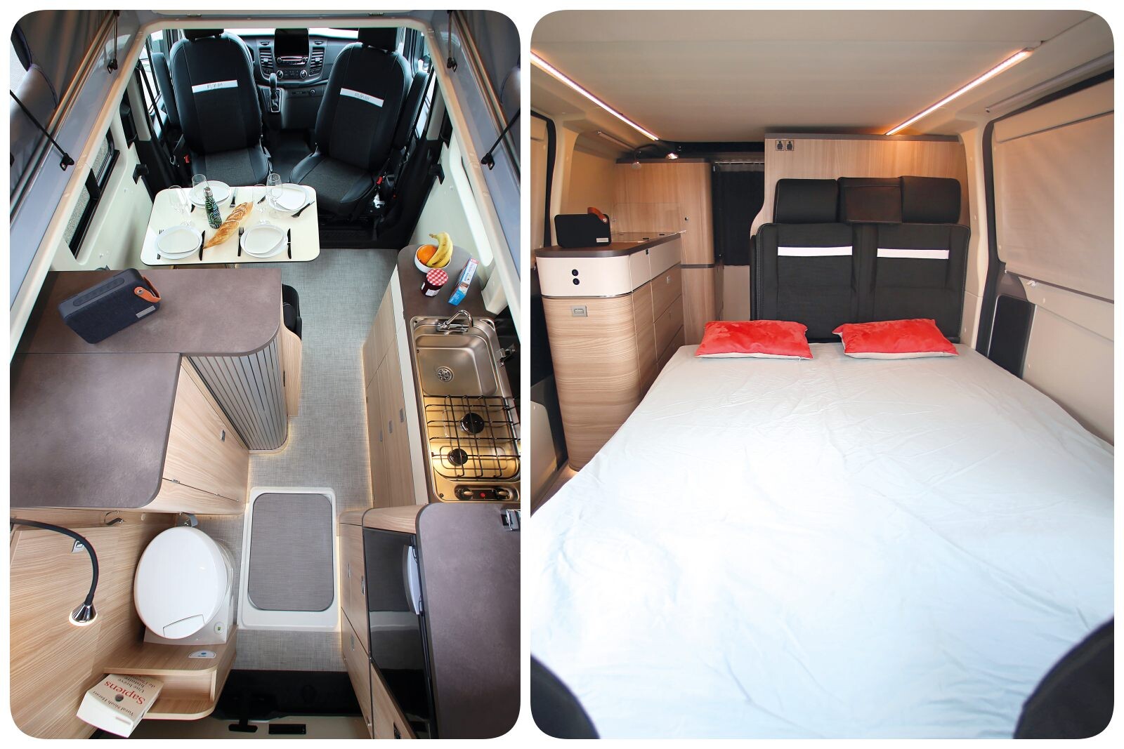 Stylevan Emotion Belize (5,34 m) Stylevan Belize avec salle d'eau et couchage