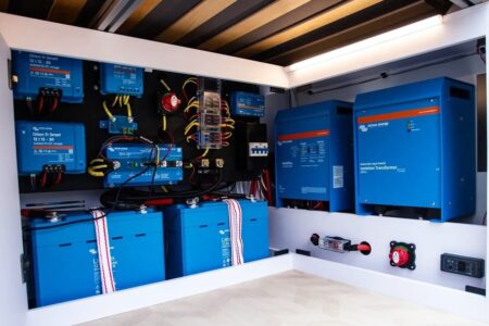 L'impressionnante programmation et installation électrique en technologie Victron Energy