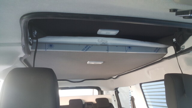 Vue de la découpe intérieure.