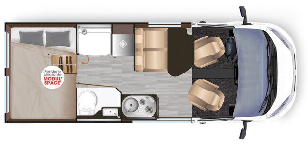 Dreamer D55 UP BLACK ADDICT, configuration jour
