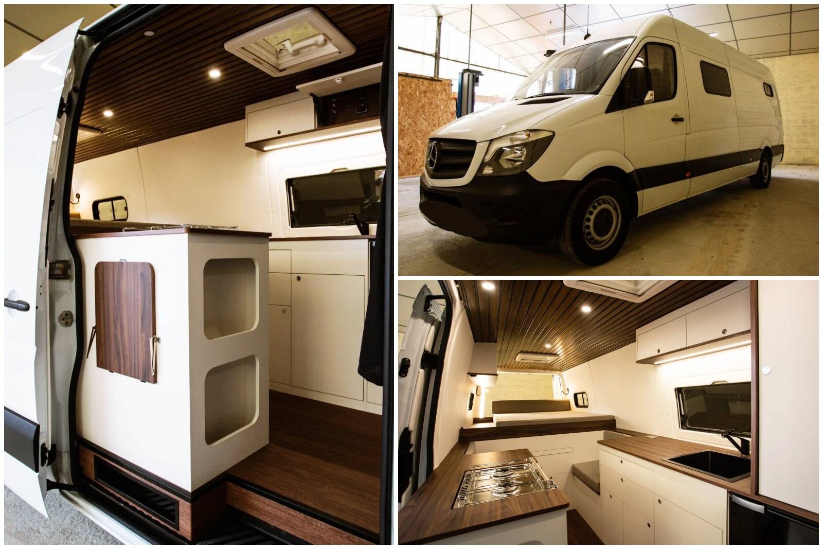 Ce Sprinter de 7 m, Dili 08, est destiné à un passionné de surf et de photographie qui y vivra à l'année.