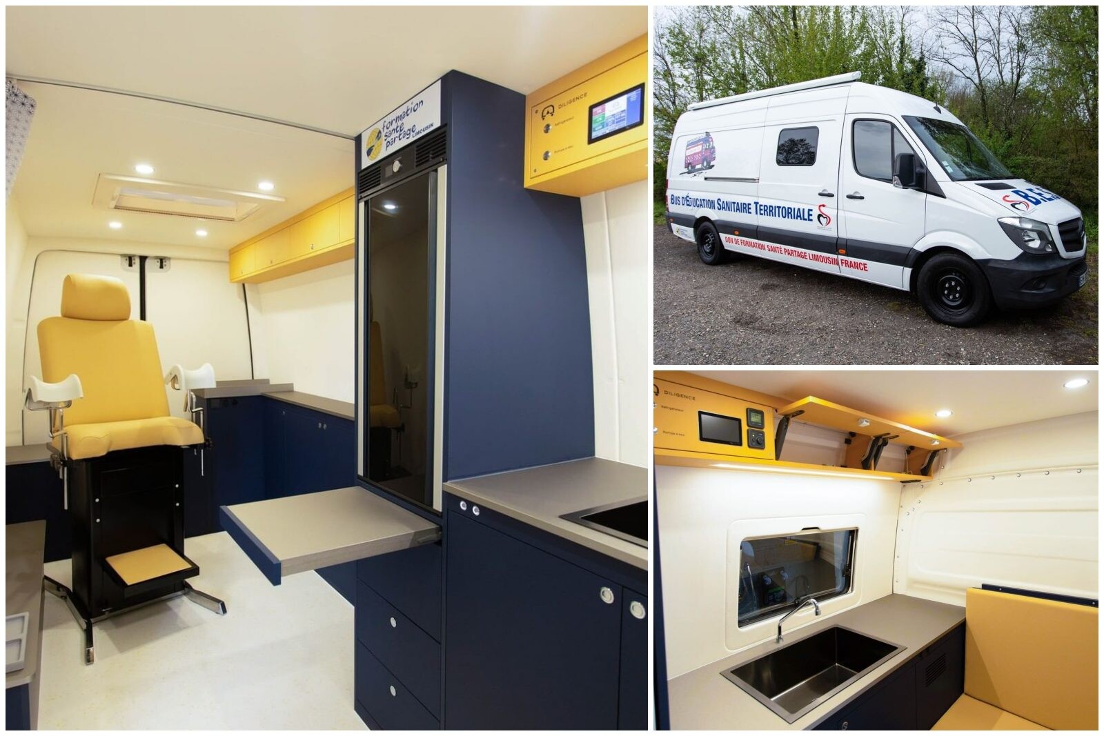 Dili 11 a pris la mer en direction du Sénégal en avril 2022. L'association @fsplimousin est à l'initiative de ce bus d'éducation sanitaire gynécologique.