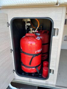 Le coffre à gaz pour deux bouteilles de 13 kg coffre à gaz fourgon