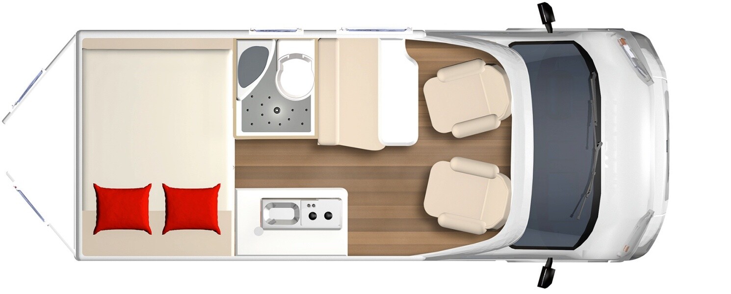 Bürstner Lineo C550 (5,53 m - Ford Transit)