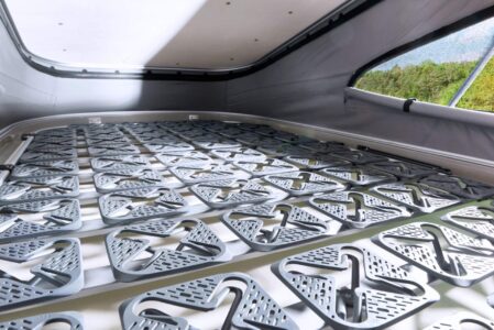 Le sommier à coupelles Froli assure un sommeil de qualité