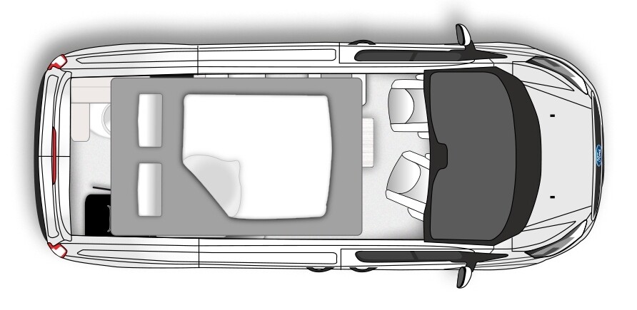 Westfalia KELSEY 2023 - Implantation nuit