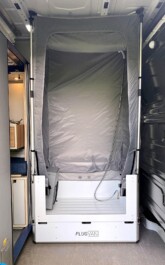 La douche est installée en 2 minutes