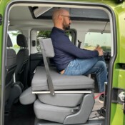 Reimo Weekender 2 - banquette confortable dos à la route.