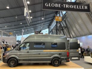 Ce Falcon fait appel à la plus courte des versions du VW Crafter (5,98m).