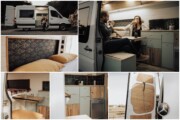 « Minthy » est le premier gros porteur - un Sprinter L2H2 - aménagé par l’atelier.
