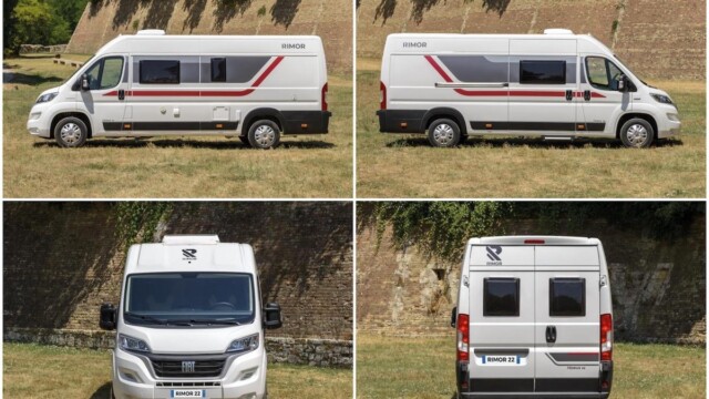 Le Rimor Horus 95 mesure 6,36 mètres de long pour 2,05 mètres de large et 2,66 mètres de haut.