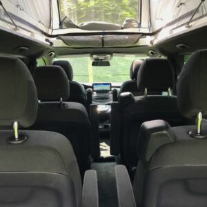 Le Vanstar sur Mercedes Classe V peut accueillir jusqu'à 6 personnes en mode route.