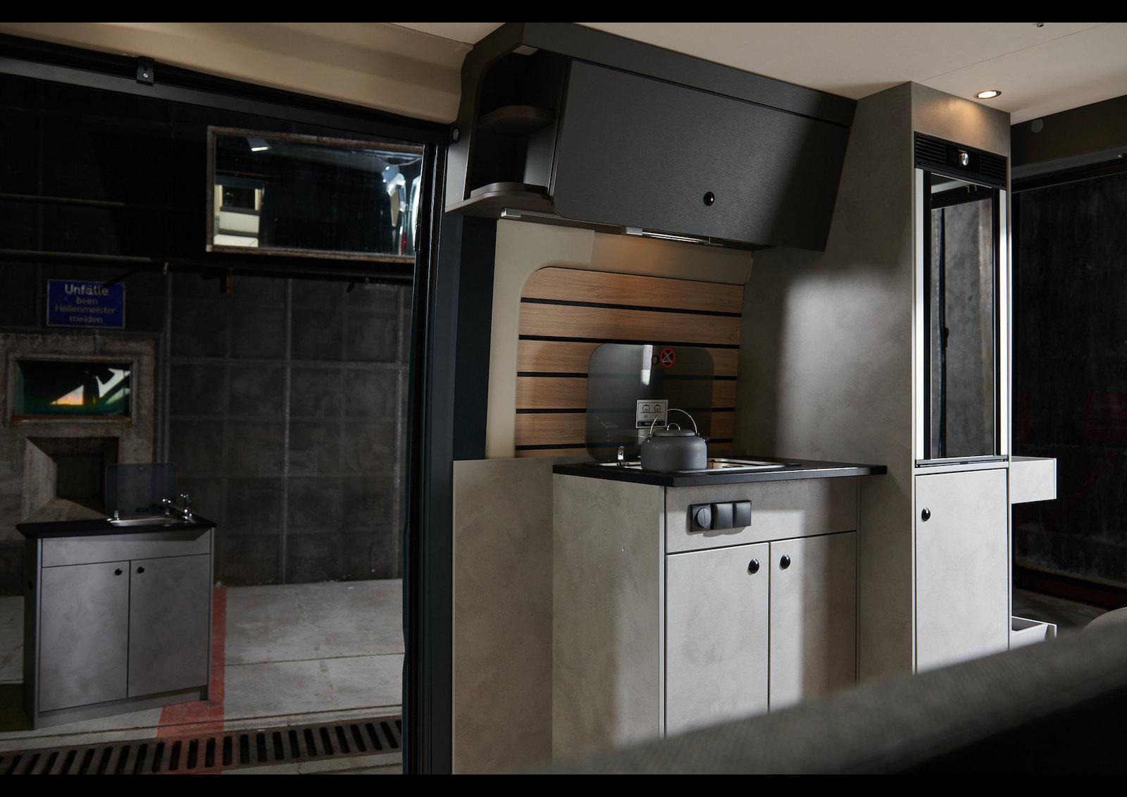 Le bloc cuisine est partiellement amovible ? Crosscamp