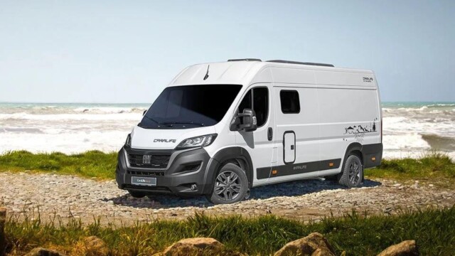 Le Caralife 630 LQ est basé sur le Fiat Ducato de 6,36m de long.