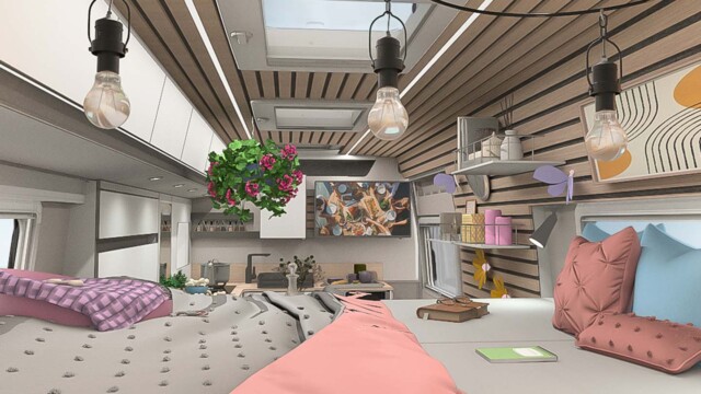 Weinsberg promet de hautes possibilités de personnalisation de l'intérieur.