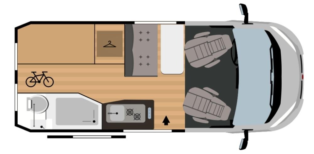 Rimor Horus 12 (5,41 m) sur Fiat Ducato 120 ch