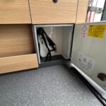 Coffre à gaz pour une bouteille de 2,7 kg.