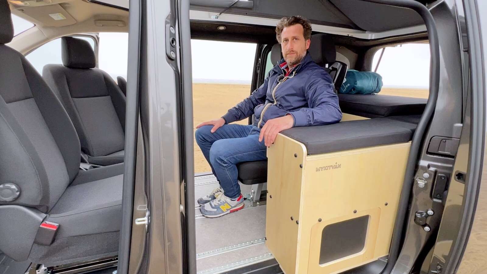 Les modules amovibles permettent d'aménager l'intérieur à sa guise