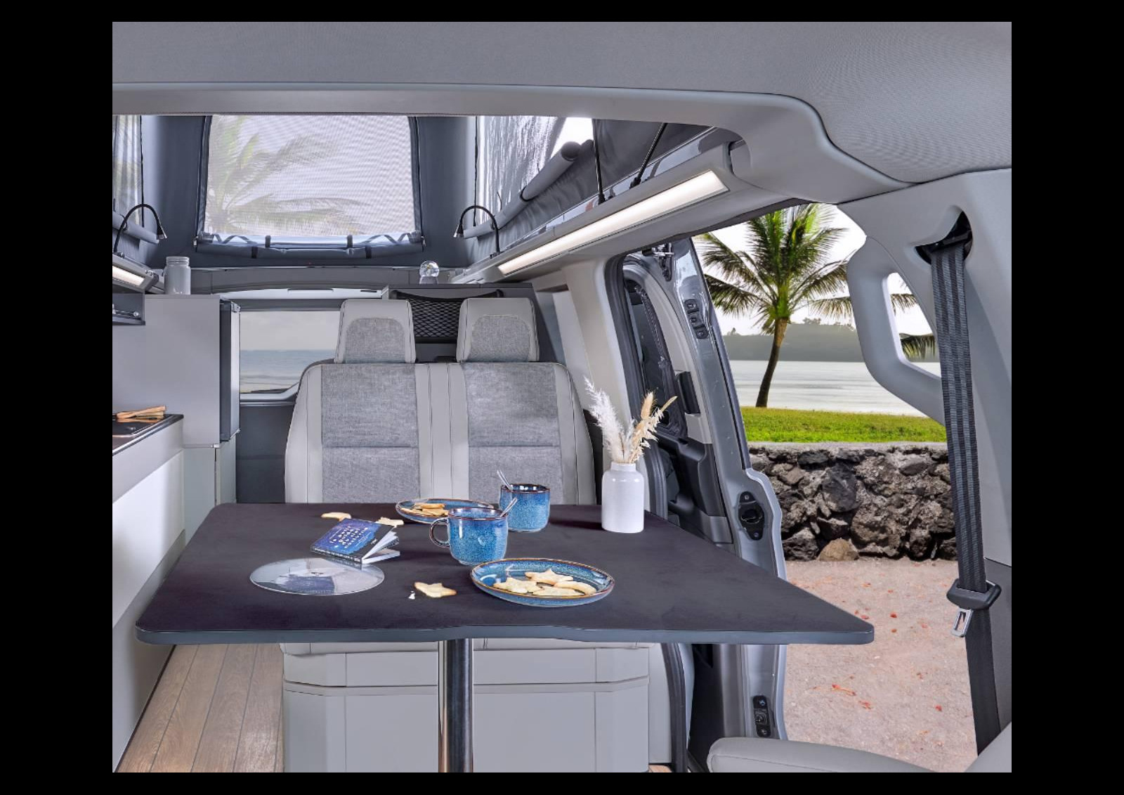 Le Kelsey et ses deux portes coulissantes permettent de profiter de l’environnent extérieur.