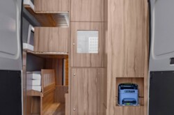 Affinity Five. lits superposés et soute fourgon Affinity Five