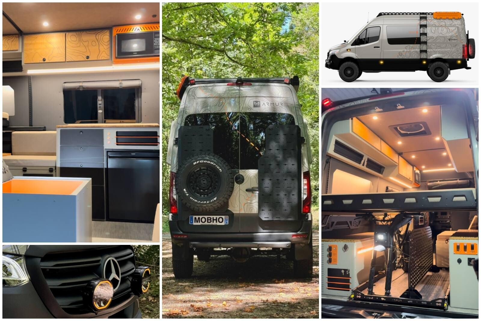 Le nouveau Sprinter "Raido II" sera dévoilé en exclusivité au Camper Van Week-End. Cet aménagement pour deux personnes optimise les espaces pour pouvoir embarquer de nombreux équipements. A son crédit, un système de douche amovible et une large soute sous le lit.