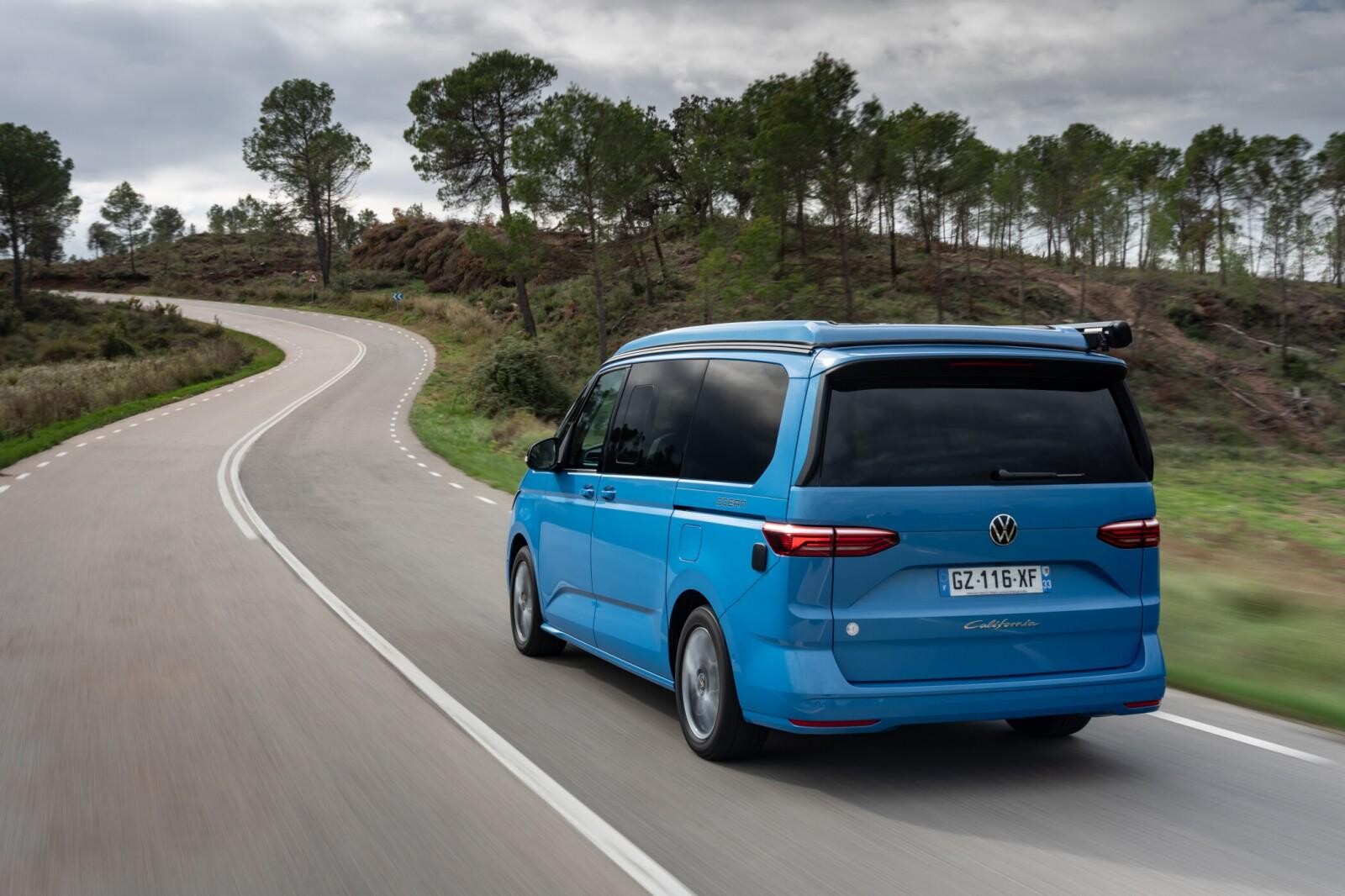 Plus long et plus large que son prédécesseur, le nouveau California reste remarquablement agile.