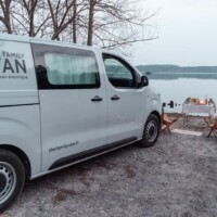 Le Citroën ë-Jumpy de The Family Van.