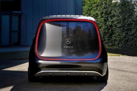 Le hayon lumineux est entouré de 450 Leds.