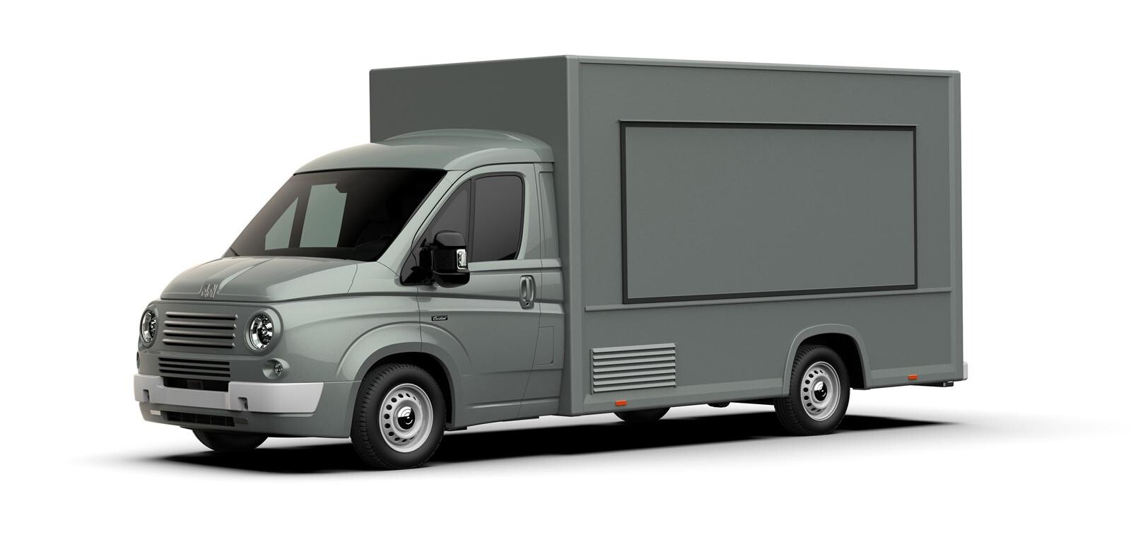Foodtruck avec cellule rapportée