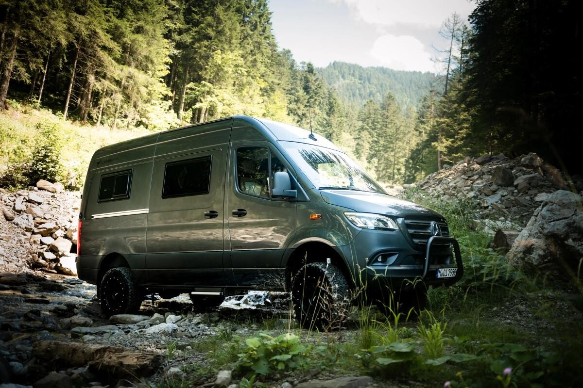 CleverVans Aventuro 600. Un baroudeur qui ne renonce pas au confort ! fourgon 4x4 CleverVans Spirit 600 Mercedes Sprinter