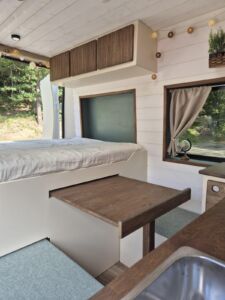 Aménagement "Green Forest" sur Peugeot Boxer