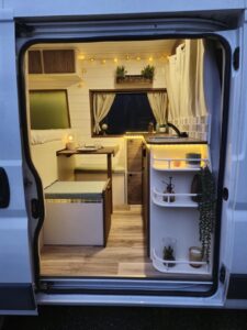 Aménagement "Green Forest" sur Peugeot Boxer