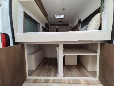 Aménagement "Green Forest" sur Peugeot Boxer