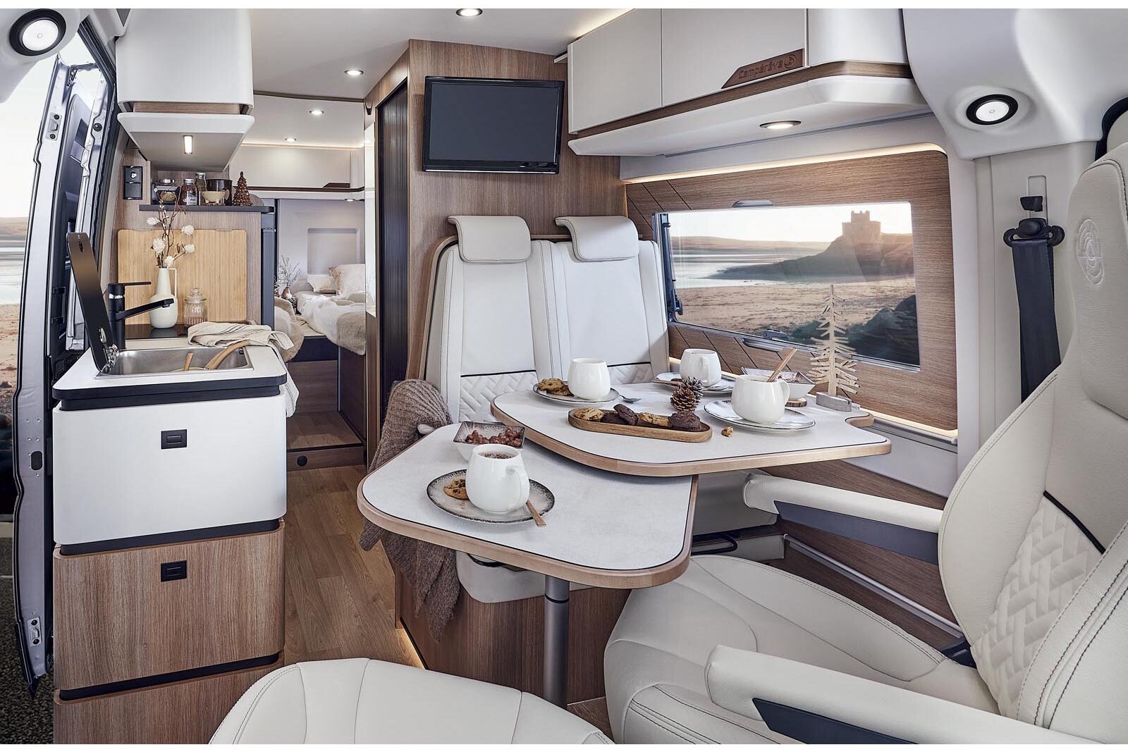 Campérêve Megallan 746 Saphir salon fourgon Campérêve Magellan 746 Saphir