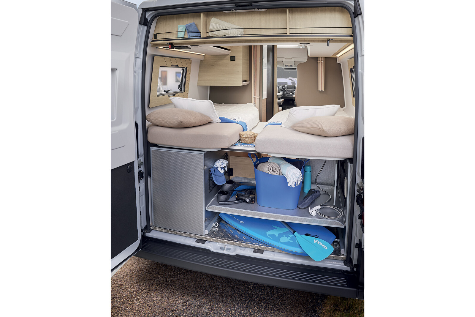 Campérêve Megallan 746 Saphir soute fourgon Campérêve Magellan 746 Saphir