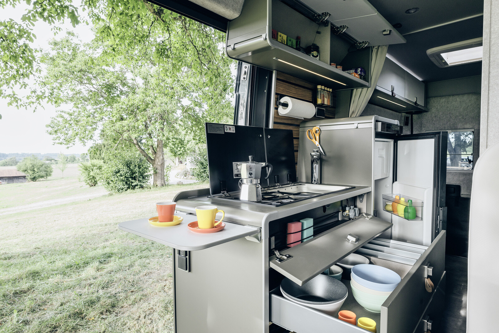 Hymer Yellowstone 640 cuisine fourgon Hymer Yellowstone 640