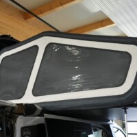 Aménagement "New Ultimate" by Rhön Camp : la toile est composée de coton.