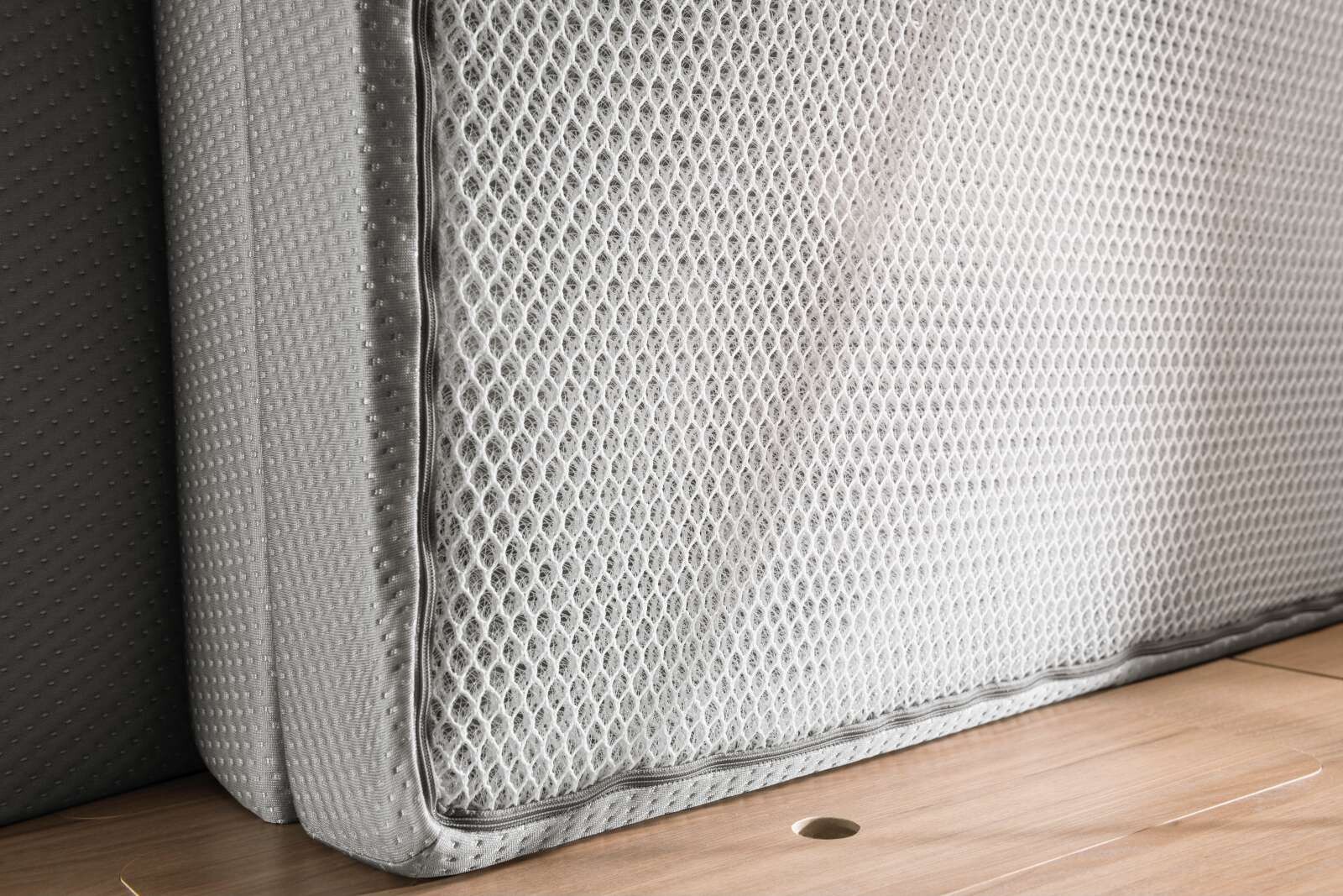 Structure alvéolée et respirante du matelas